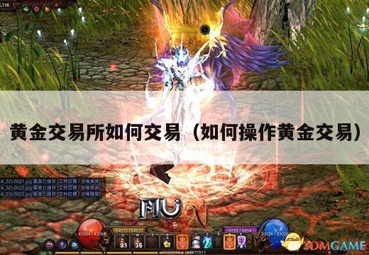 黄金交易所如何交易（如何操作黄金交易）